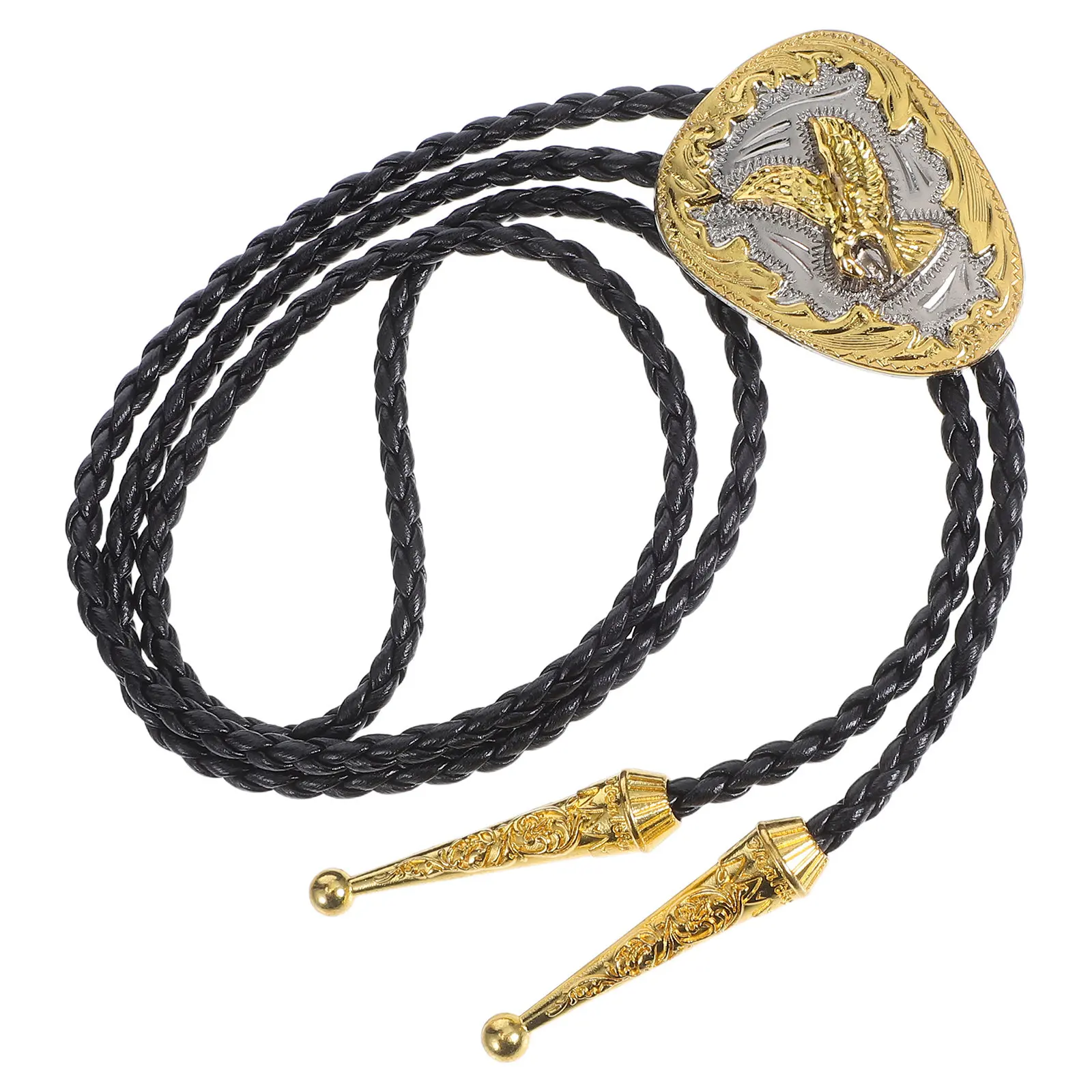 corbata-bolo-ajustable-de-pu-para-hombre-con-colgante-de-Aguila-vintage-estilo-vaquero-accesorio-clasico-del-oeste-para-fiestas