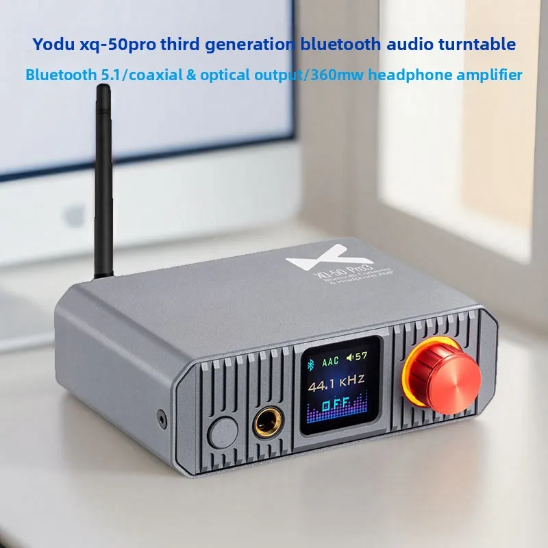 Xduoo xq-50 pro 3rd generation bluetooth wireless audio receiver digital tuner hi-fi headphone amplifier