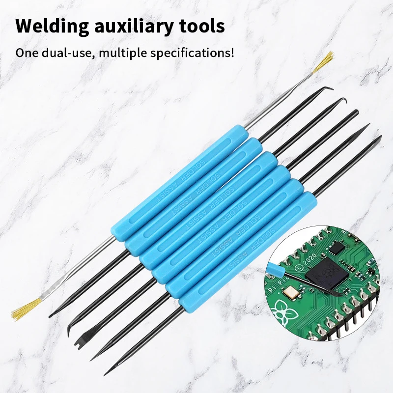 6-pack desoldeergereedschappen, PCB-reparatie en reiniging, apparatuur voor soldeerhulp
