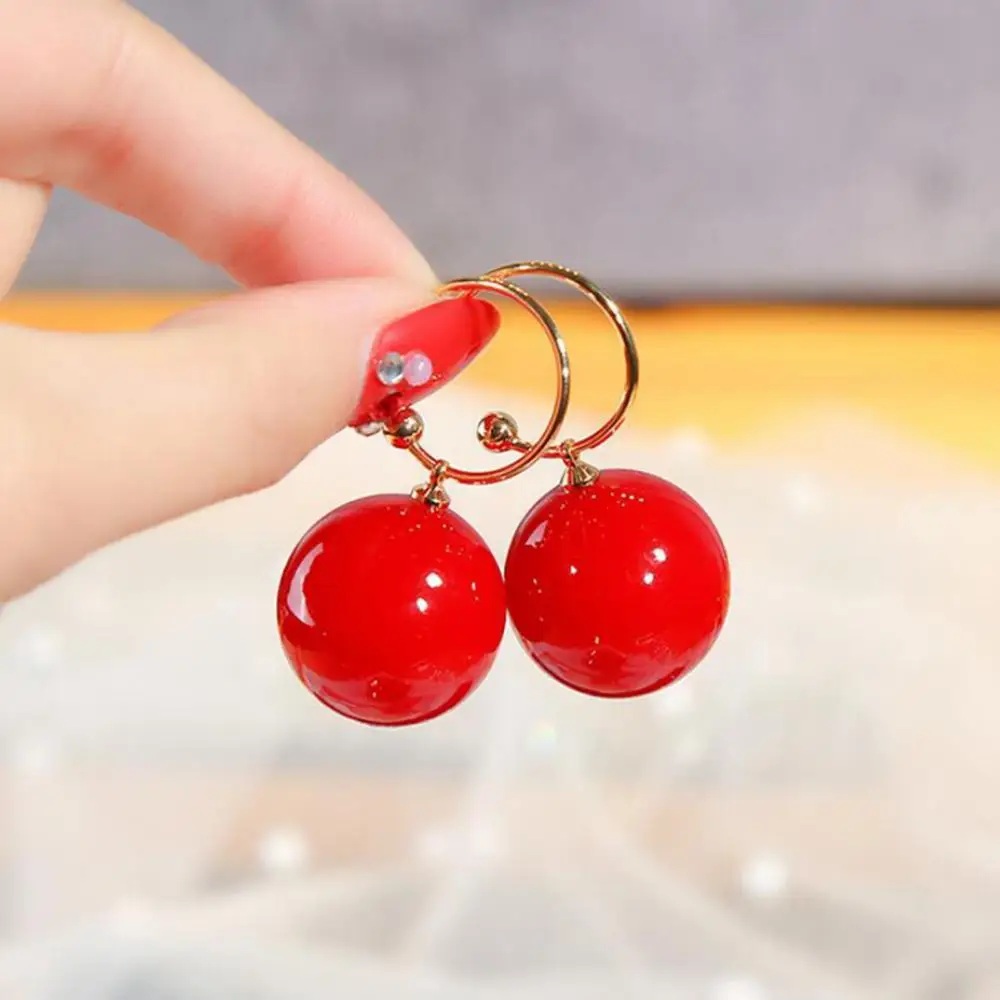 Women New Fashion Pearl Earrings contracted Metal Geometry Water Drop Kinds Of Exaggerated Drop earrings Jewelry