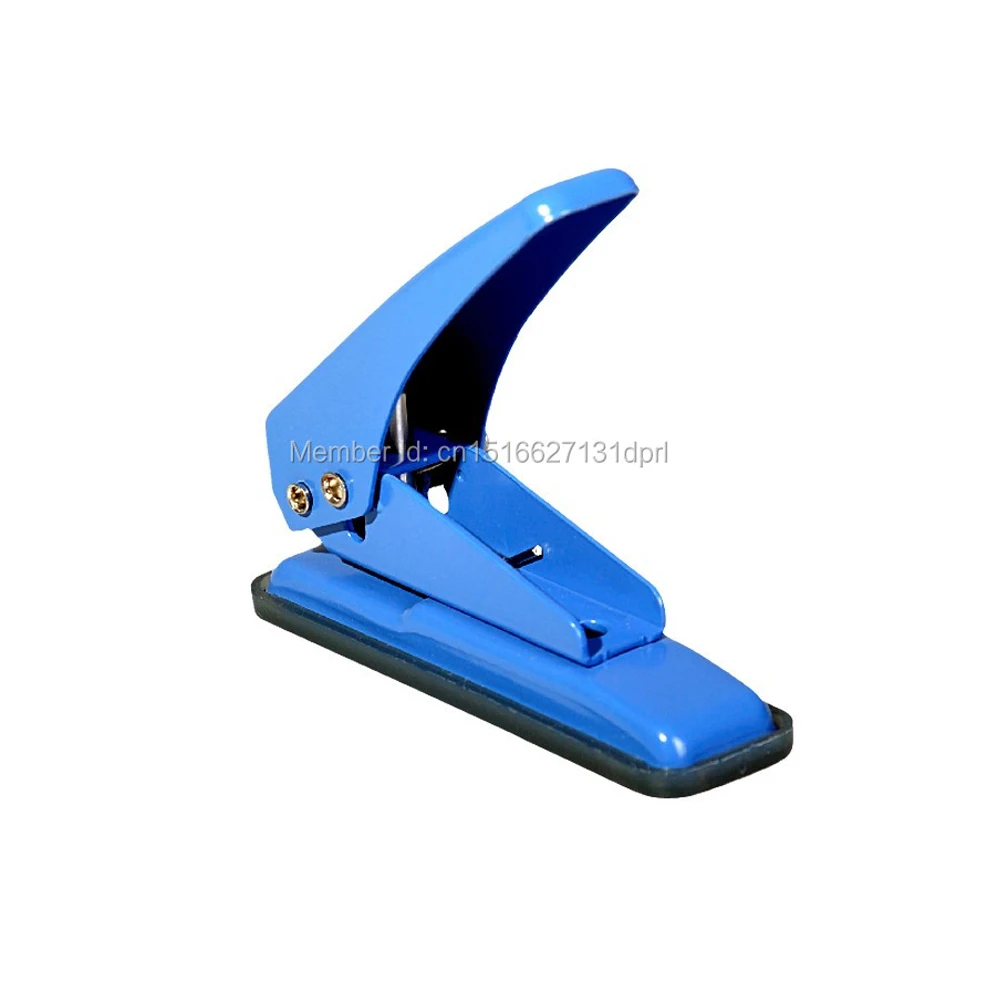 Free Shipping 6MM Mini Single Hole Punch Machine 20 Sheets Paper Thickness Portable Puncher