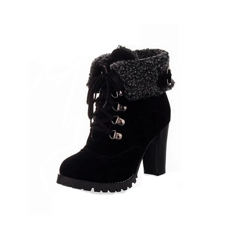 Hot sell autumn and winter high quality fashion high heel boots with agitation restoring ancient ways size 35 to 43