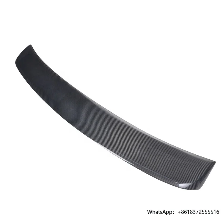 

Auto Roof Spoiler for Infiniti Q50 Q50S Carbon Fiber Rear Window Wing Lip 2014-2017 4-Door Sedan