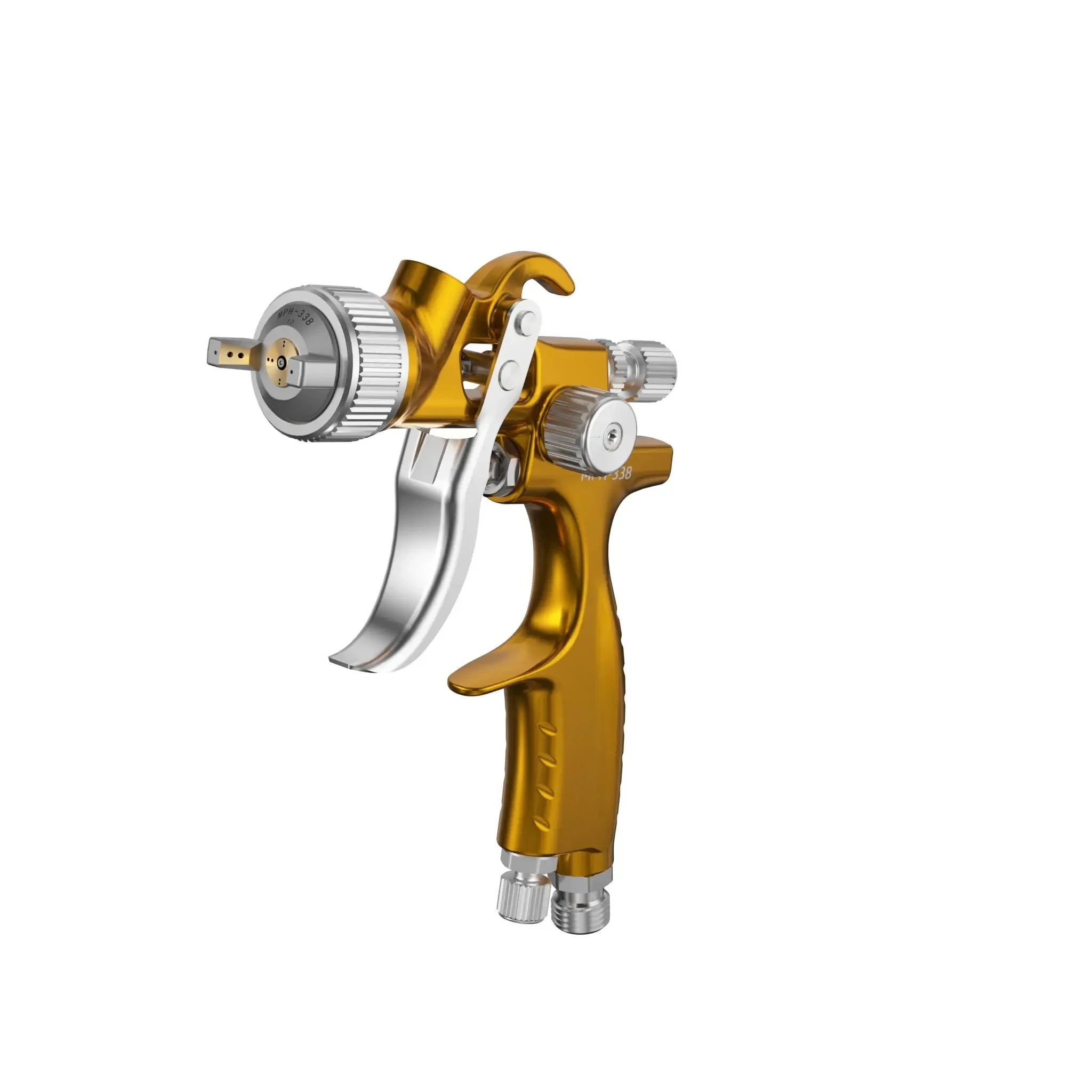 DIY Original PORPHIS LVLP 0.8/1.0mm mini Spray Gun MPH-338 paint airbrush for small car clear coat repairs painting&furniture