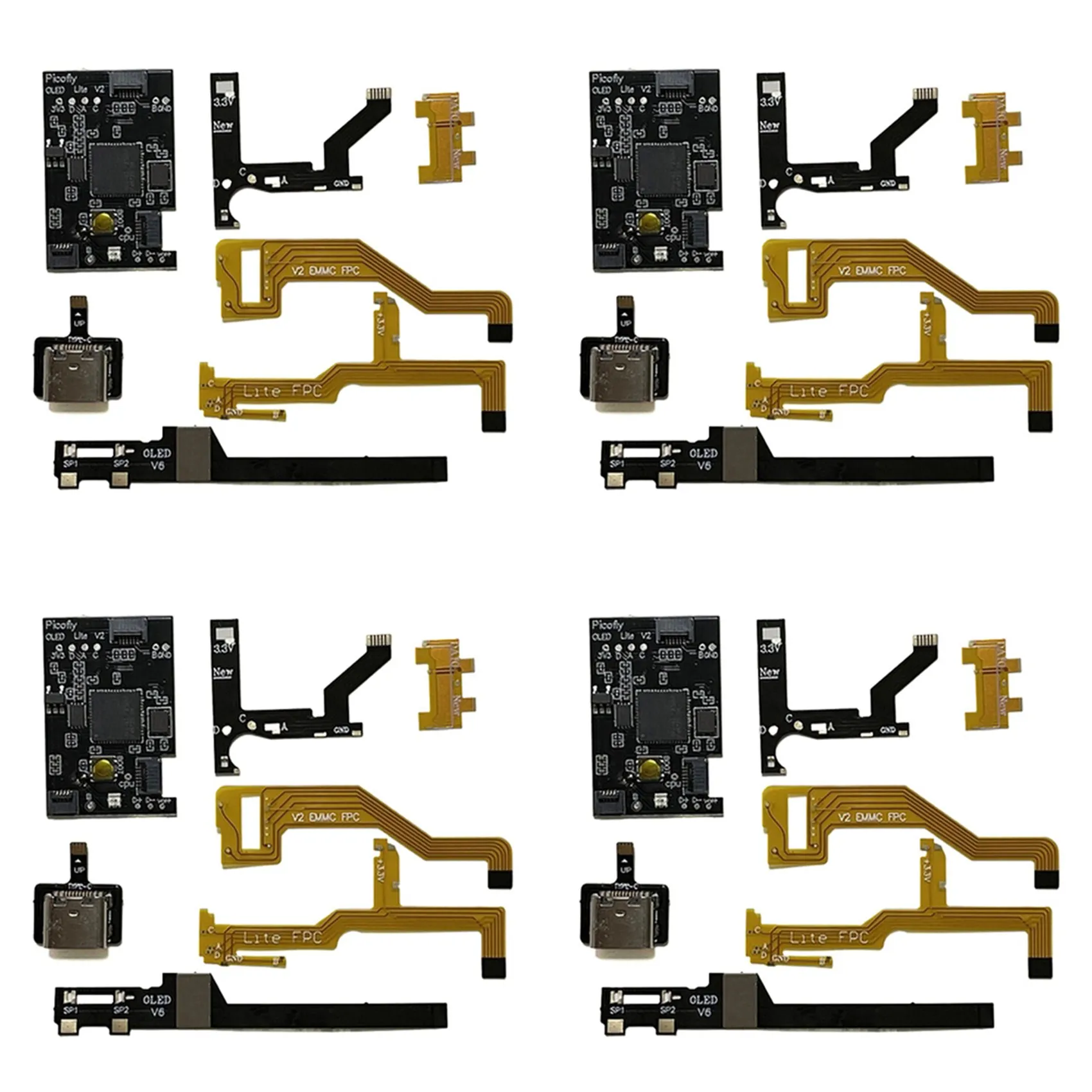 

【SPECIAL】Hwfly Picofly for Raspberry pi RP2040 Chip,3 in 1 picofly Oled,for Picofly Raspberry pi RP2040,for Picofly Oled /Lite/V