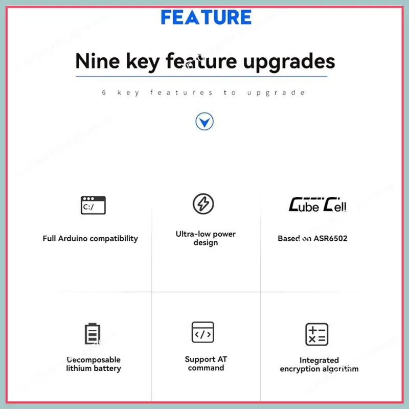 N94R Cubecell Lora Node ASR6502 IOT аксессуар с антенной 1/2AA чехол для батареи для Arduino Lorawan примени 868 МГц