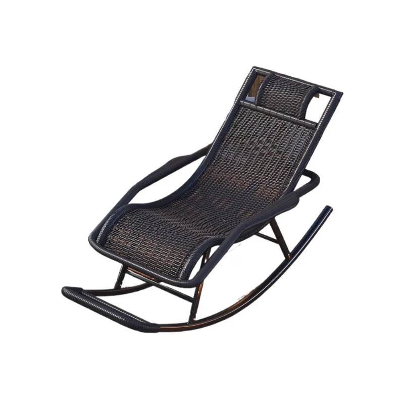 

Balcony Home recliner Leisure lazy lunch break Happy chair Adult living room lunch break Elderly rocking chair vine