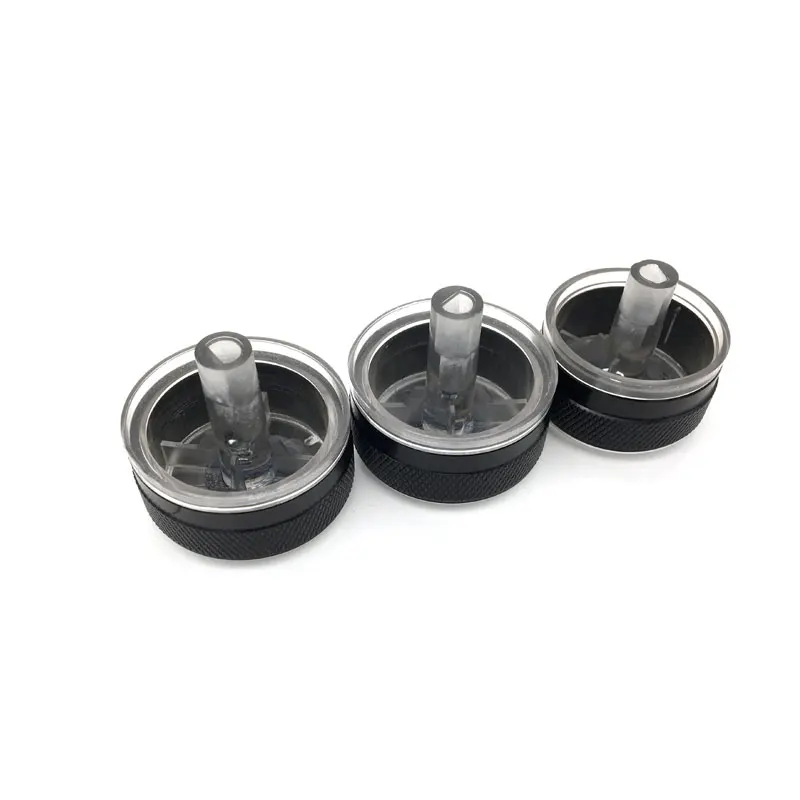 3Pcs/Set Aluminum Alloy Air Conditioning Knobs Switch Knobs Heater Climate Control Buttons For Mazda 6 2006 To 2015 Ac Knob