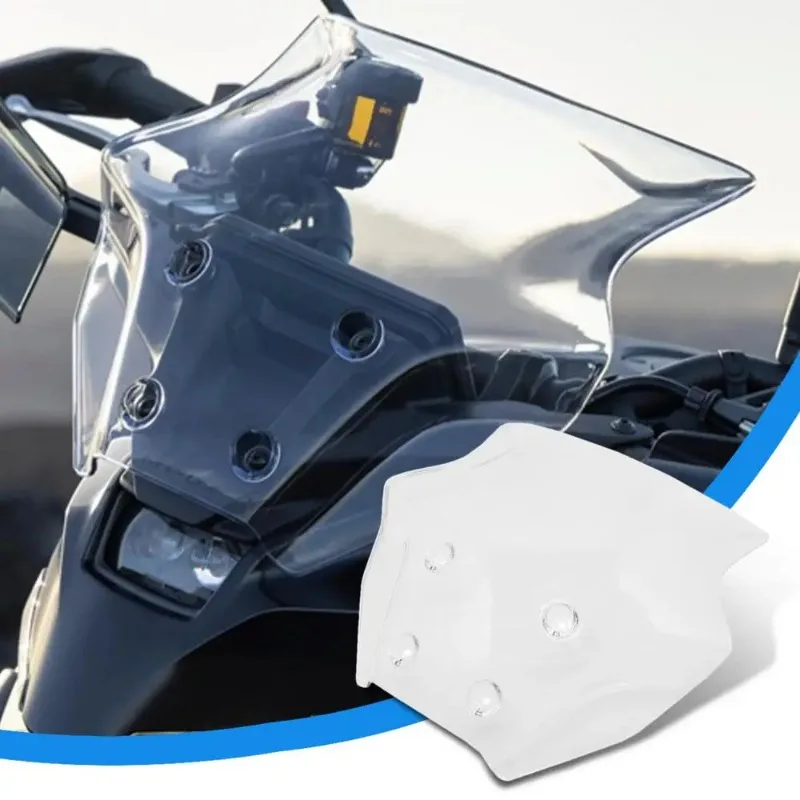 Motorcycle Windshield Deflector Protection Function Improves Stability Ensures Safe Riding Providing Clear Front ViewAccessories