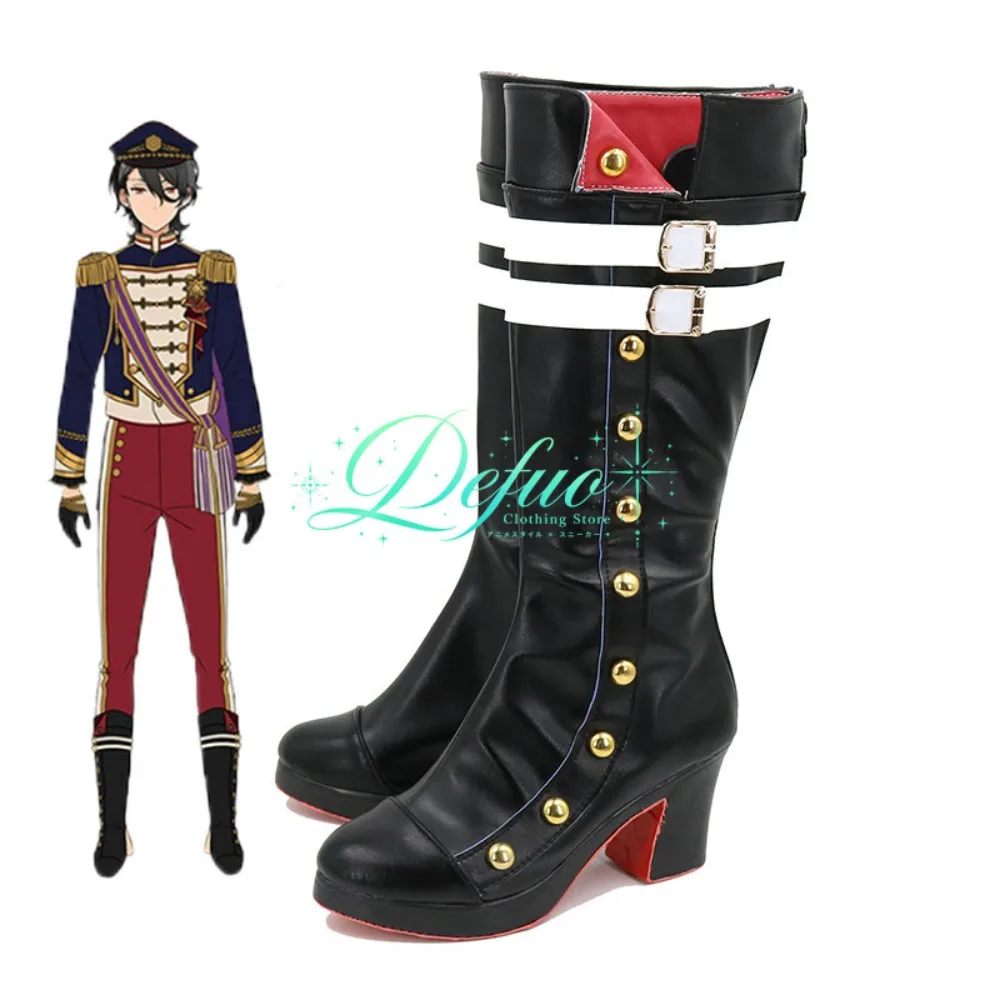 Anime Rei Sakuma Cosplay Boots Custom Made for Valentine Idol Festival Anime Convention and Photography