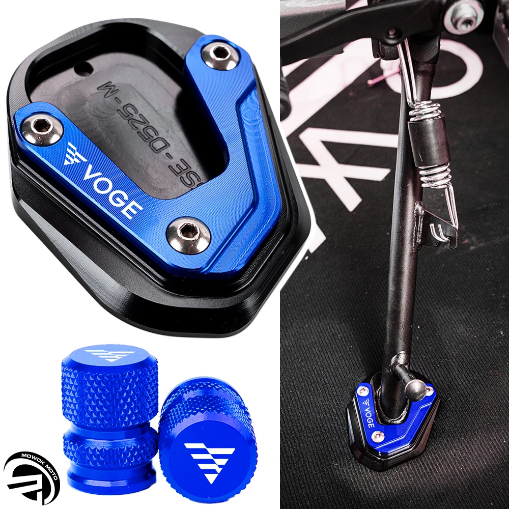 For VOGE 525DSX 900DSX 525 900 DSX DSX525 DSX900 2023 2024 Motorcycle Accessories Kickstand Foot Side Stand Enlarger Pad