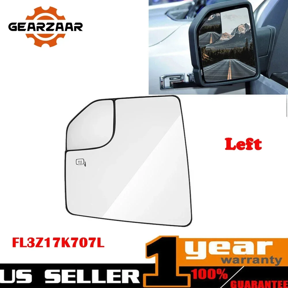 

Mirror Rear View Mirrors Glass Blind Spot Fit For 2015-2020 Ford F-150 F150 Pickup FL3Z17K707L Car Driver Side Left Door