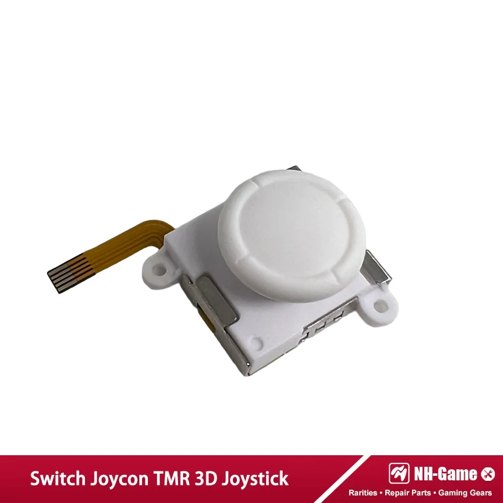 1/2 pares K-SILVER tmr joystick eletromagnético 3d módulo sensor de vara analógica para switch ns lite/oled joycon controlador