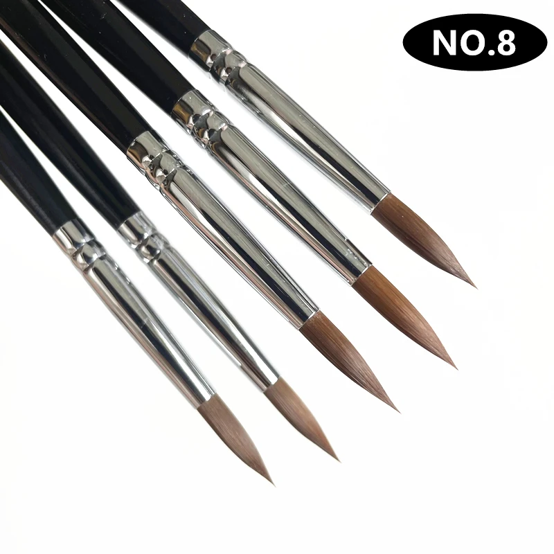 5pcs Dental Lab Porcelain Brush Pen 8# Dental Lab Equipment New