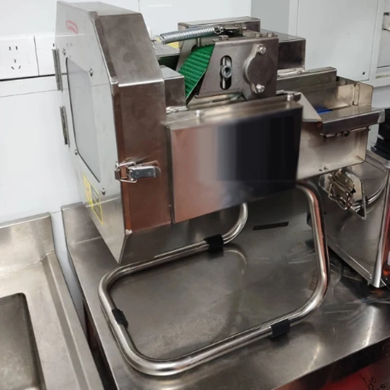 Upgrade Commercial Meat Slicer Electric Desktop Meat Cutter Stainless Steel Canteen Meat Cutting Cut Vegetables Machine