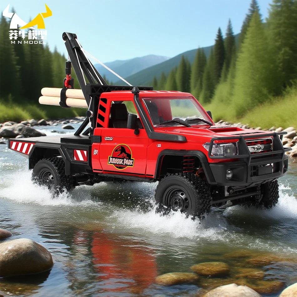 MN MODEL 1/12 4x4 RC Duiken Waden Dinosaurus Tour Auto All Terrain Redding Voertuig Techniek Klimmen Truck Crawler speelgoed voor Volwassen