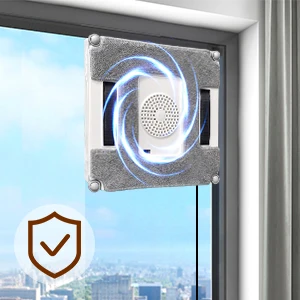 Customized Square Electric Glass Wiper Window Cleaning Robot High-Rise Residential Building Suitable Household Application