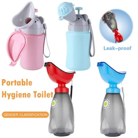 Baby Toilet Car Kids Adjustable Portable Travel Pee Funnel Pee Training Pot Boy Girl Potty Children Urinal Cartoon Urinal