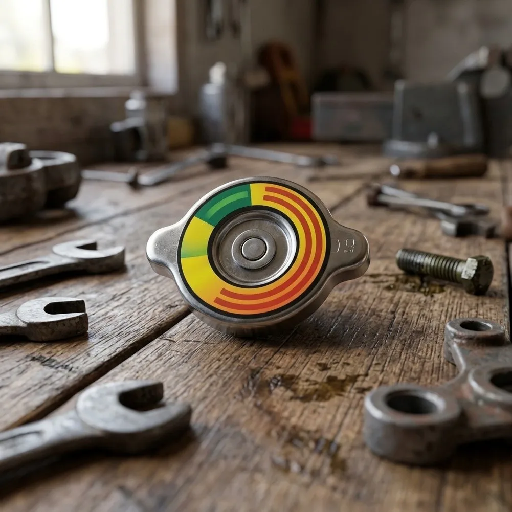 Replacement Parts Pressure Relief Valve Radiator Cap 15272-72020 Leak Prevention Design Quick Installation Process