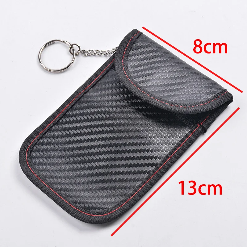 Car Key Signal Blocker Case Faraday Cage Fob Pouch Keyless RFID Blocking Bag