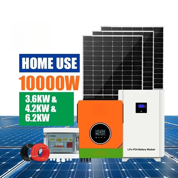 ESUN Best Price 51.2v 200ah LiFePO4 Lithium Battery Set 10KWH Solar Energy Storage System 6.2KW Hybrid Inverter 550W Solar Panel