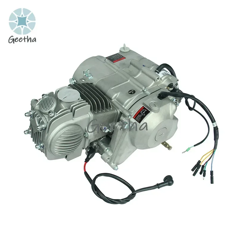 

For 140cc 4 Stroke Complete Motorcycle Engine Kit New With Kick Electrical Start Manual Clutch CDI Ignition Ready To Go