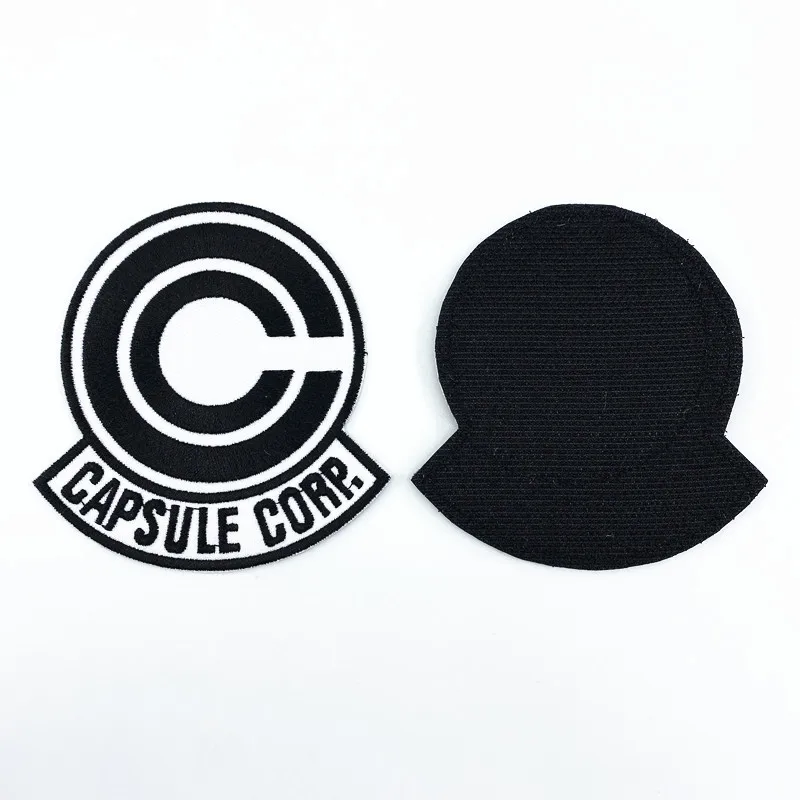 Cápsula CORP parche de tela bordada para tiro, mochila táctica al aire libre, insignia de moral, gancho, parches para ropa, bricolaje