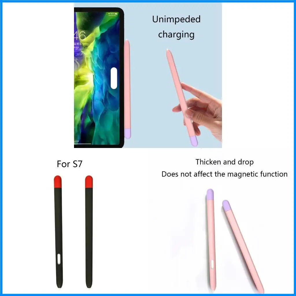 

For Tablet / S-Pen Cover Cartoon Tablet Silicone for Touch Pen Cover