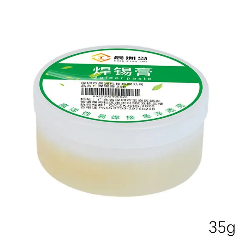 Solder Paste For Electronics Solder Paste In Jar No Goopy Safe Clean Residues Paste Rosin Paste Soldering Flux For Soldering