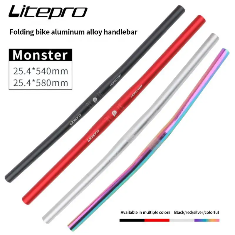 25.4mm*580/540mm Ultralight Handlebar Folding Handlebar Horizontal Lp Straight Handle