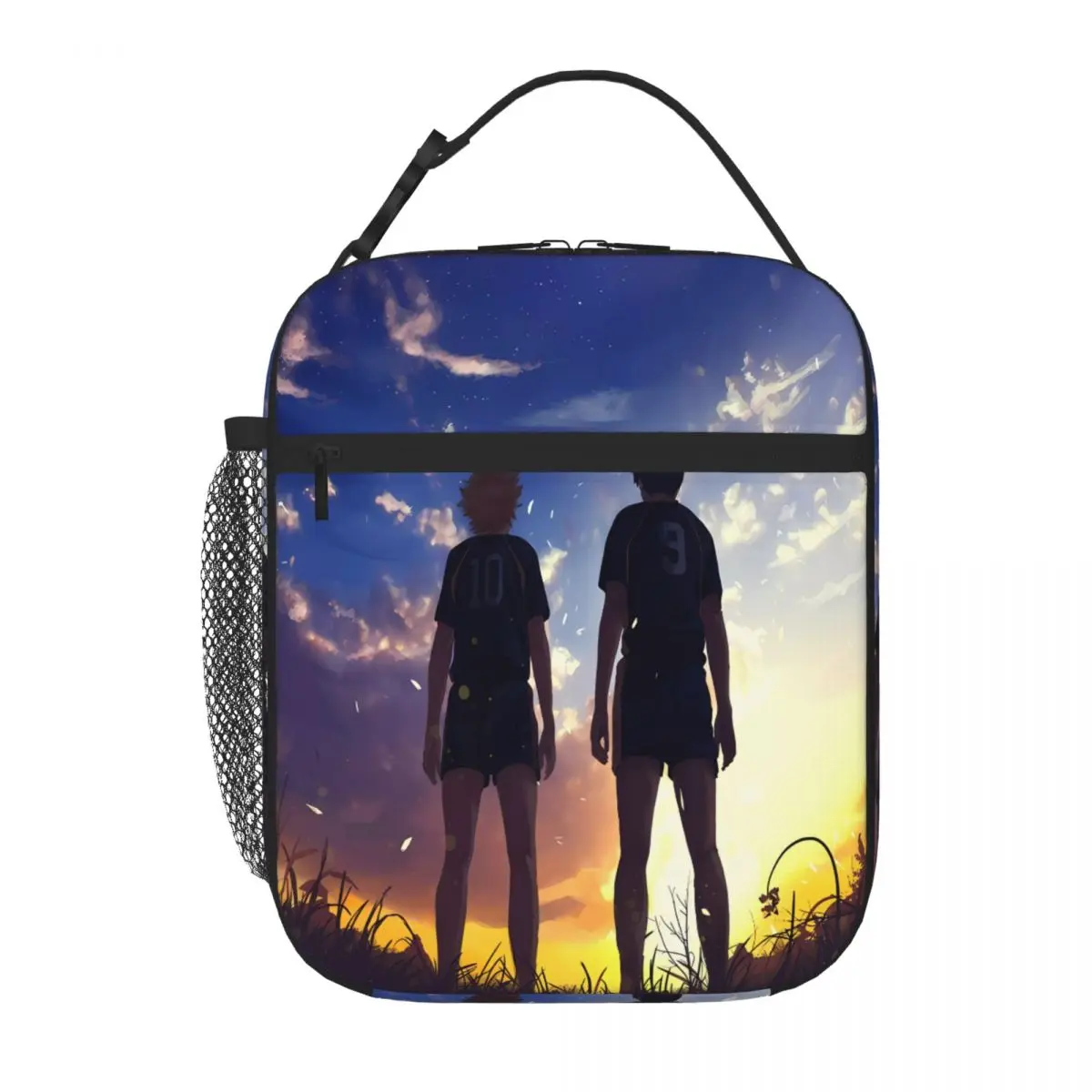 Bestselling Hinata And Kageyama Feminine Large Lunch Bag Corporate Lunch Portable Lunch Bag