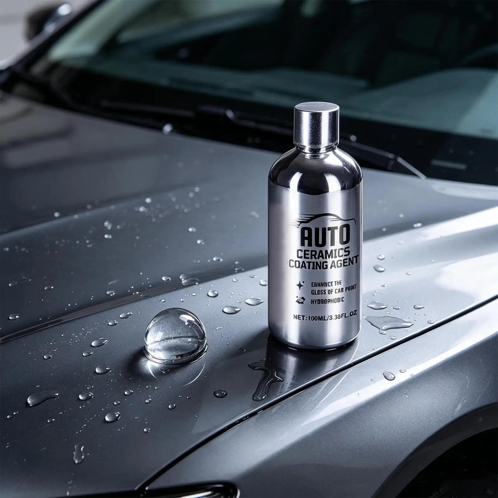 

Car Paint Coating 100ml Long-Lasting Cleaning Liquid Shiny Car Paint Restorer For Vehicles Trailer RV Automotive Sedan Pickup