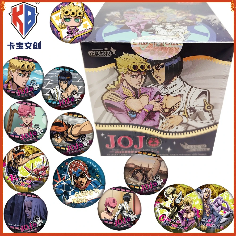 

New Original KABAO JoJo's Bizarre Adventure Anime Peripheral Characters Collection Badge Cartoon Fashion Trend Accessories Gifts