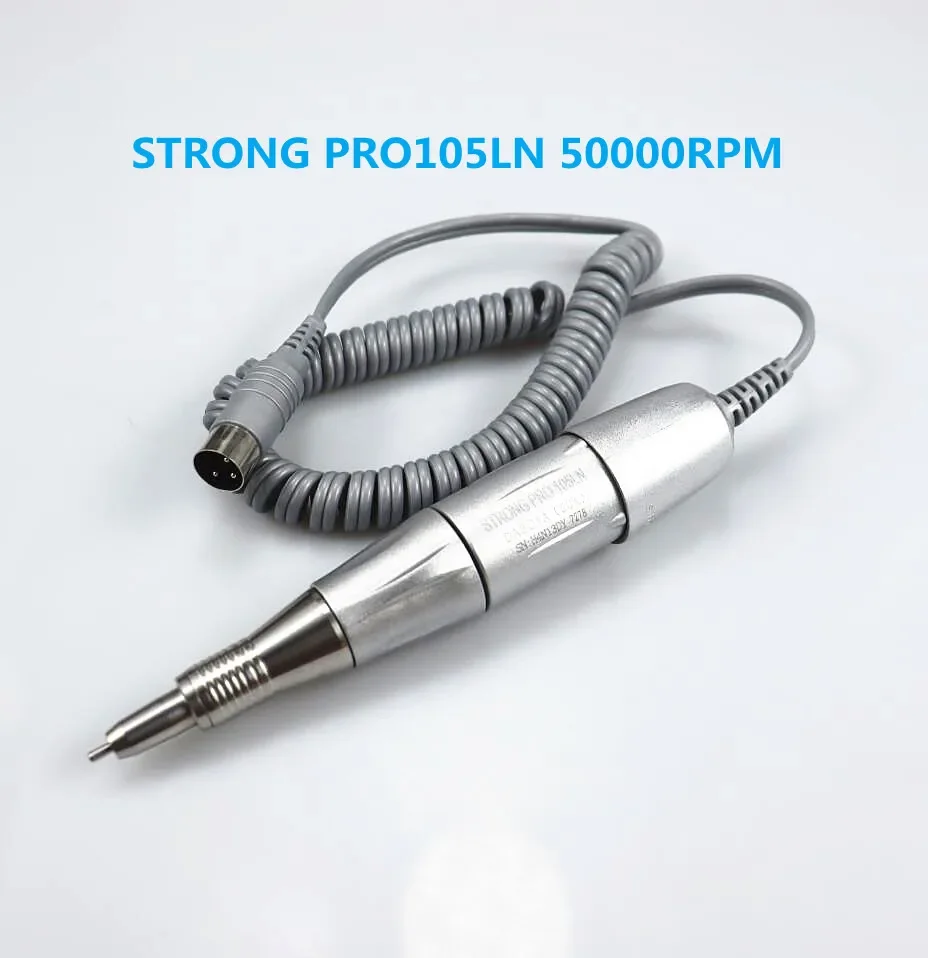 STRONG 210 45000RPM 35K & 45K RPM Micromotor Polishing Nail Drill Pen Machine Handpiece 2.35mm SDE-H37LN H37L1 102L 105