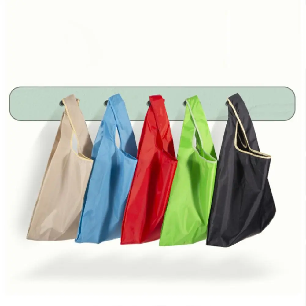 Washable Foldable Bag Foldable Shopping Bag Durable Oxford Cloth Folding Shopping Bag Capacity Waterproof Reusable Tote