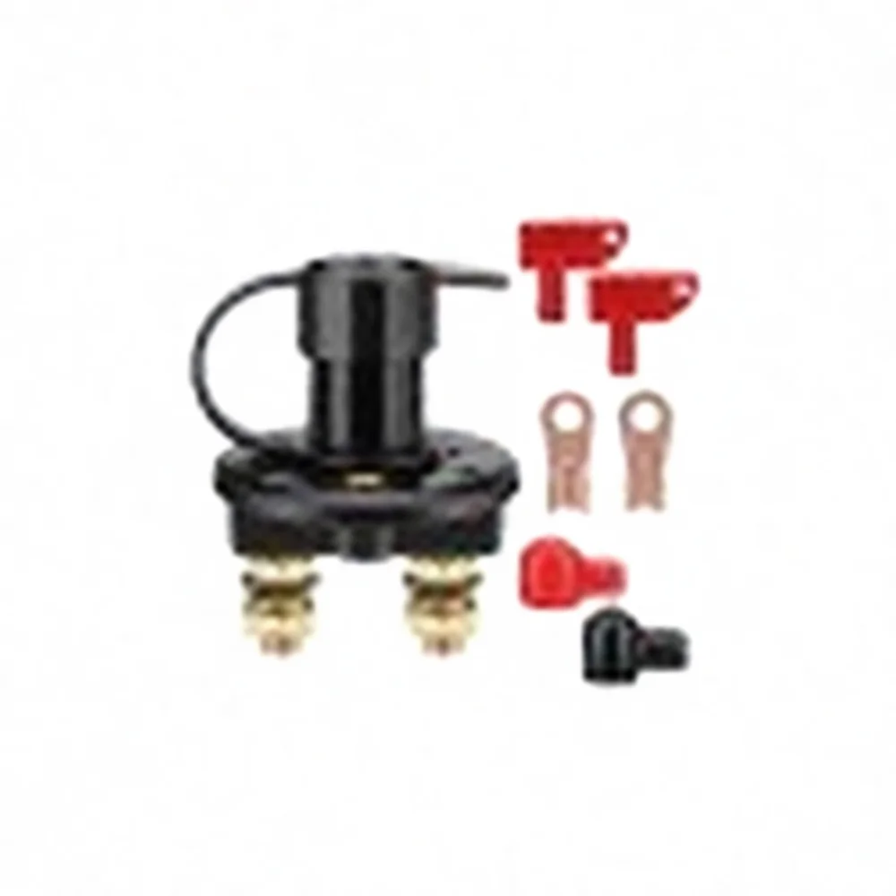 Waterproof Battery Disconnect Switch Rotary Master Cut Off Isolator For Car Boat Truck Automotive Power Management Accessory