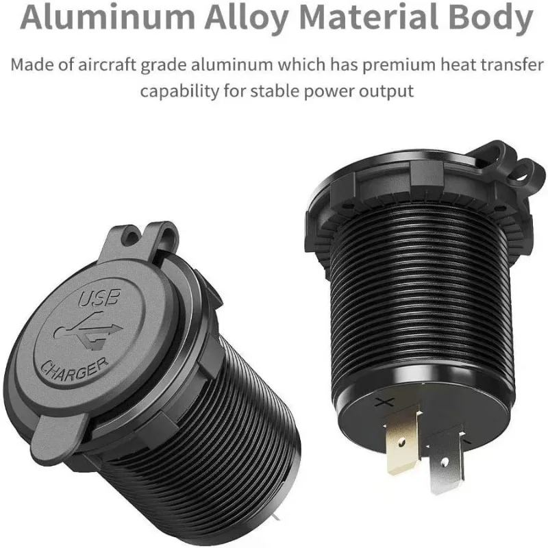 Решение для быстрой зарядки мотоциклов и автофургонов, адаптер для быстрого зарядного устройства Amazon Hot Sale, Quick Charge 3.0 с защитой от перегрузки по току