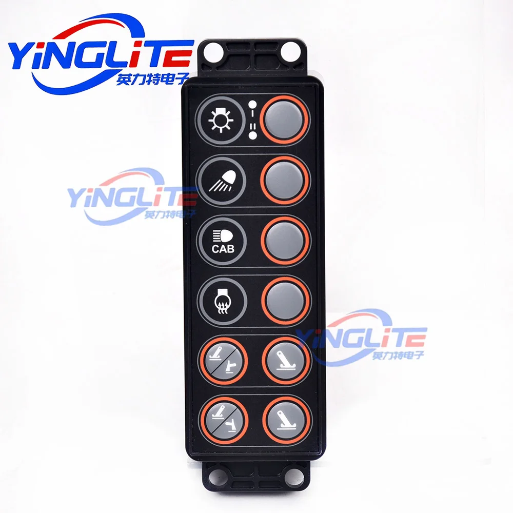 21Q4-22181 Switch Controller Assembly for R-9 Series Wheeled Excavators—Multifunction Control Switch Panel for the Cab