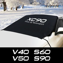 Winter Car Front Window Windshield Snow Block Cover for Volvo AWD S40 S60 S90 T6 V40 V50 V60 V90 XC40 XC60 XC90 Auto Accessories