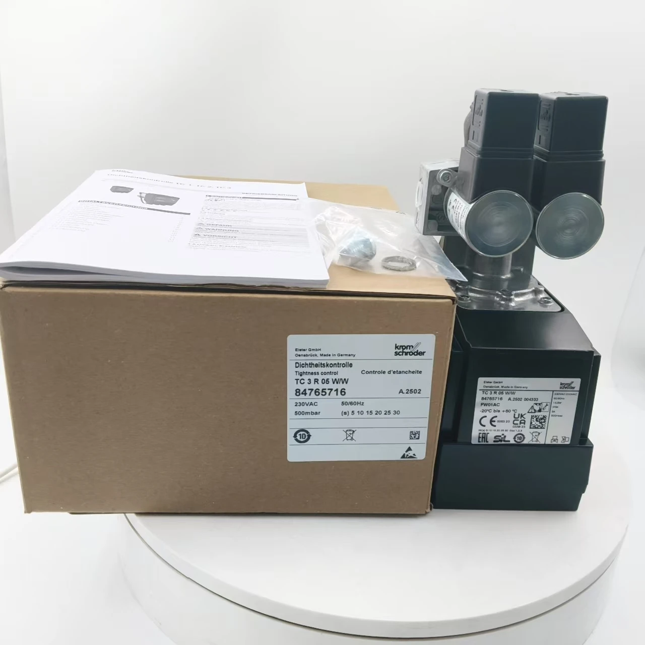 

2026 new Krom Schroder In-Stock Leak Detector Switch TC 3R 05 W/W 84765716 TC 318R05T 84765710 for Boiler Parts