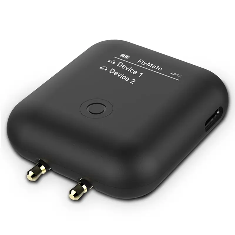 

BNVN-Fly01 Bluetooth 5.0 передатчик для аудиосистем самолетов, передатчик Aptx HD с аудиоадаптером-донглом с разъемом 3,5 мм