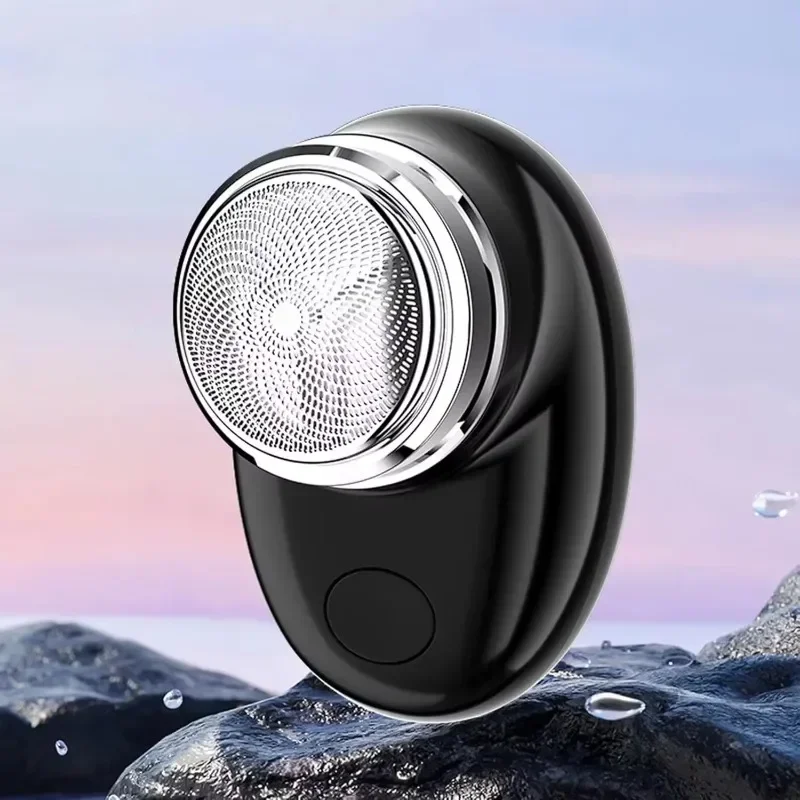 Portable Travel Shaver USB Charging Household Mini Waterproof Men\'s Electric Shaver Foot Hair Armpit Hair Remover Men\'s Gift