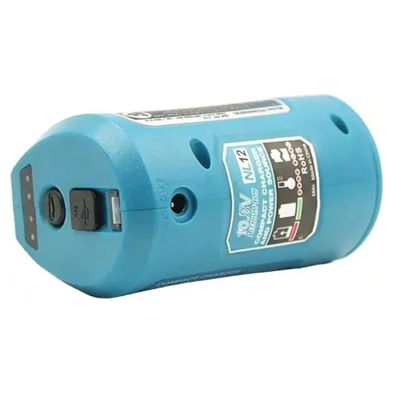 A69Z For 10.8V Compatible NL12 Adapter BL1013 Li- Battery Converter USB Device Mobile Phone Power Supply DC Ou