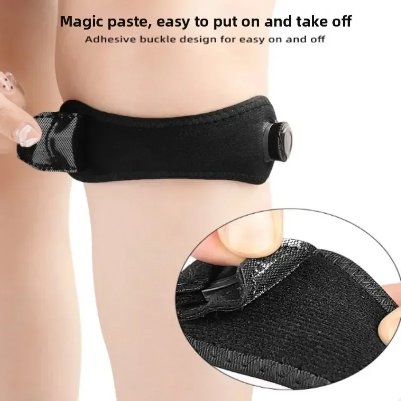 مقبض قابل للتعديل الرياضة الركبة الحرس الفرقة حماية الغضروف المفصلي منع الرباط سلالة الرضفة حزام منصات الركبة الداعم الضغط #4