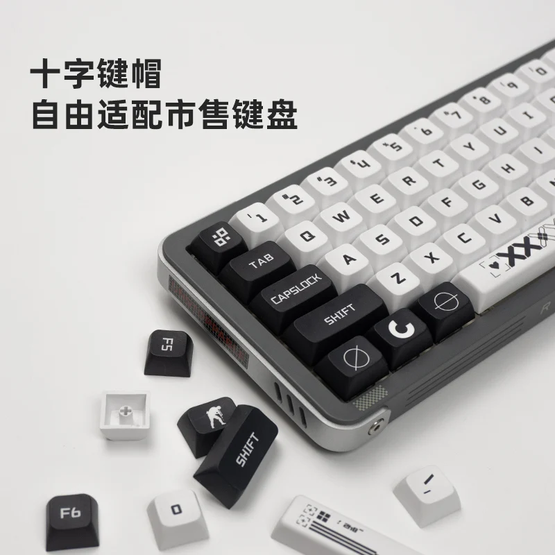 

Printed Collection Theme Keycap XDA Profile PBT Heat Sublimation Customized Keycaps Cute Cartoon Mechanical Keyboard Key Caps