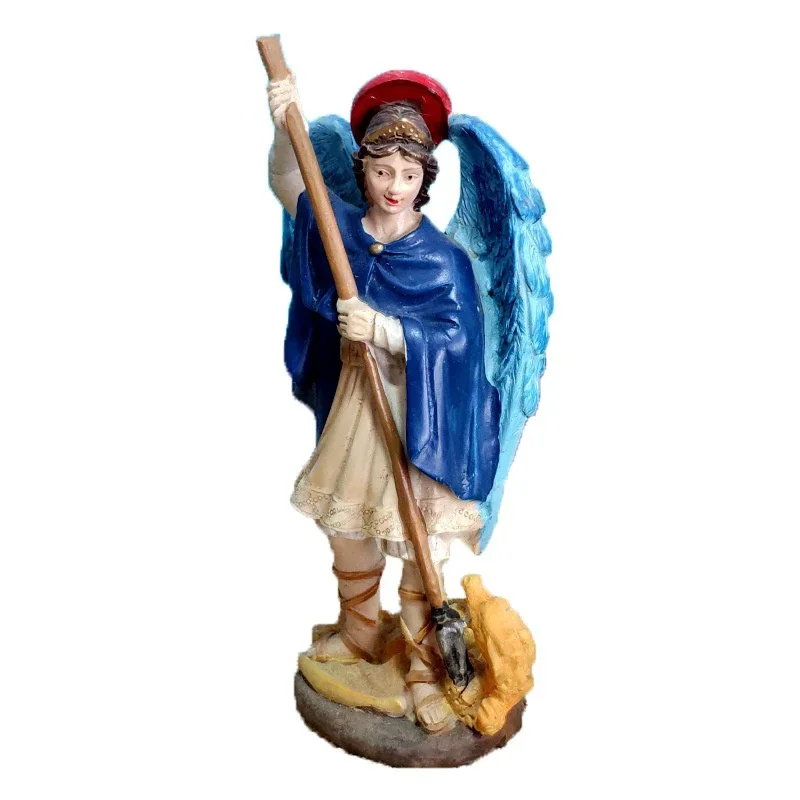 French Saint Michel Angel Dragon Slayer ornament