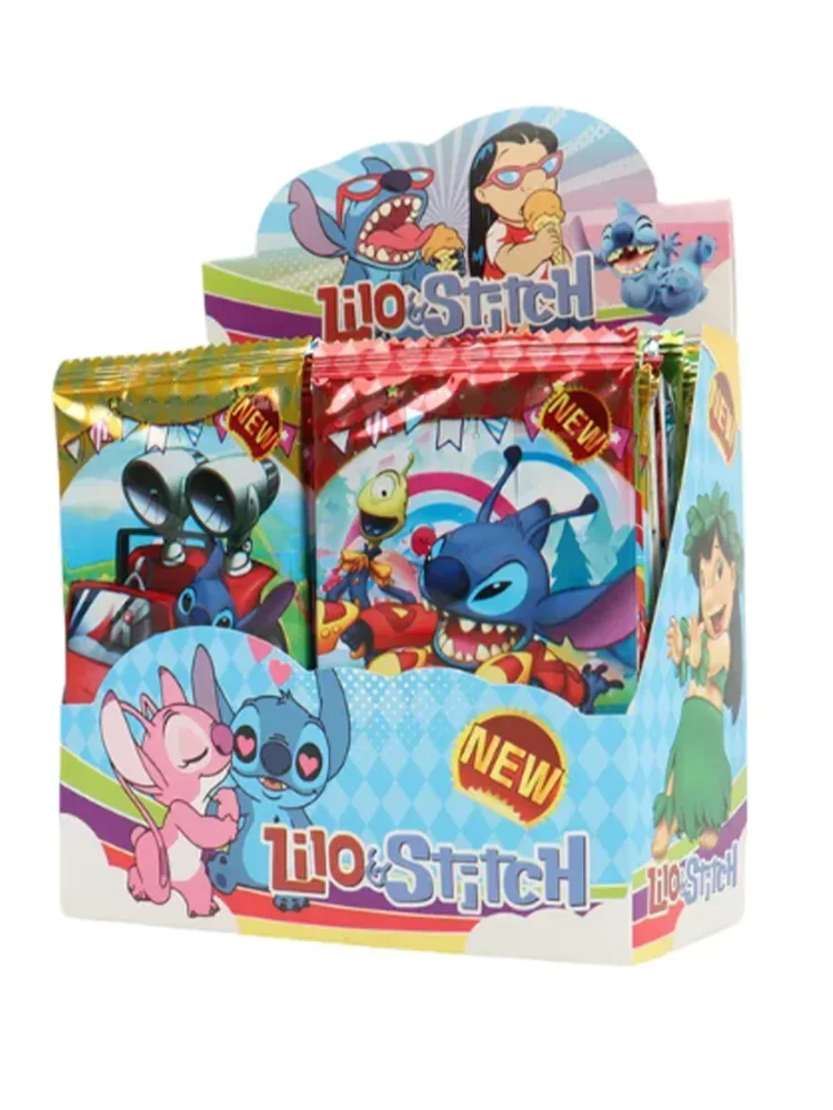 

1 набор из 288 листов StitchCard Interstellar Baby, коллекционная карточка, стежка, карты Gam Anime Battle Carte для детей, подарочная игрушка