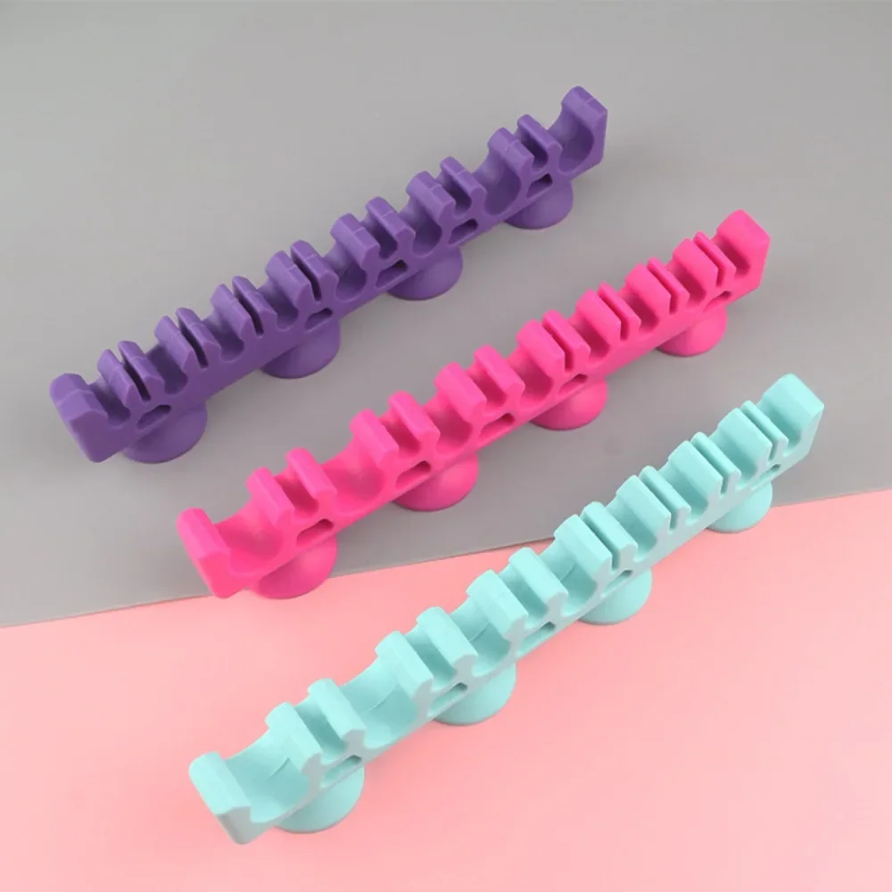 アクセサリーシリコーン化粧ブラシホルダーポータブル吸盤ブラシ乾燥ラックソフトメイクツール収納ラック女性