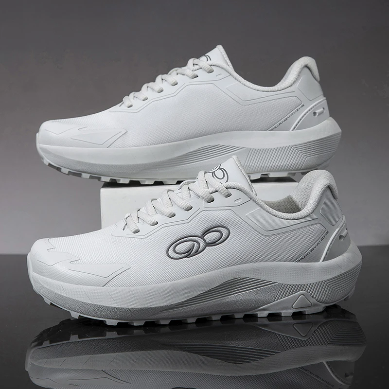 New Cushioning Running Shoes For Men Suitable Heavy Runners Lace Up Sports Women Non-slip Outdoor Athletic Male Sneakers 39-45