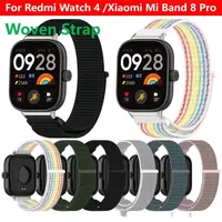 Nylon Strap For Redmi Watch 4 Sports Bracelet Replaceable Wristband For Xiaomi Mi Band 8 Pro Wrist Band Watch 4 Watch band